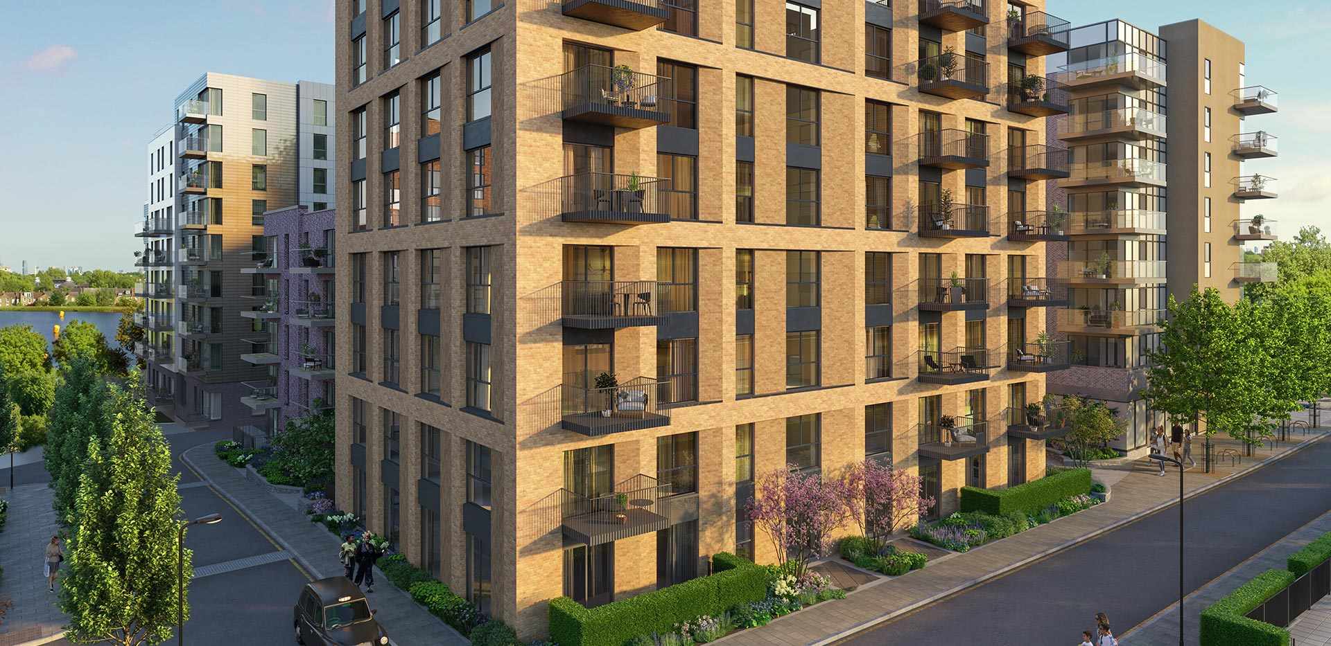 Berkeley, Woodberry Down, Emerald Quarter, Exterior