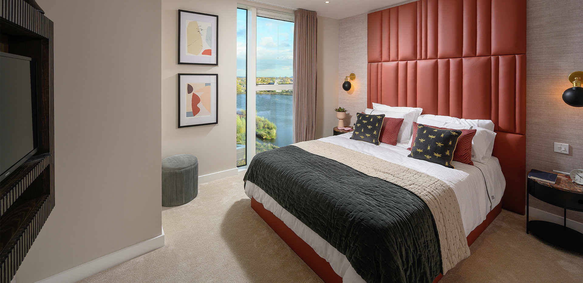 Berkeley, Woodberry Down, Emerald Quarter, Interiors, Bedroom