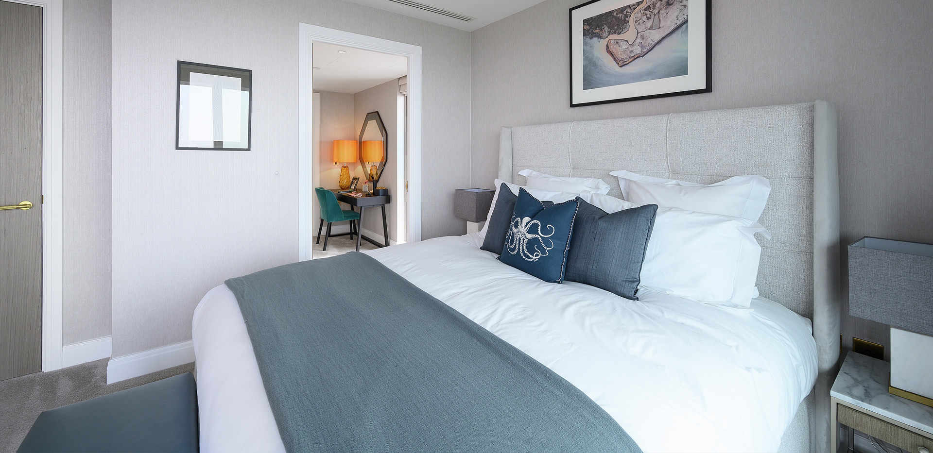 St James, The Dumont, Alta Collection Showhomes, Bedroom