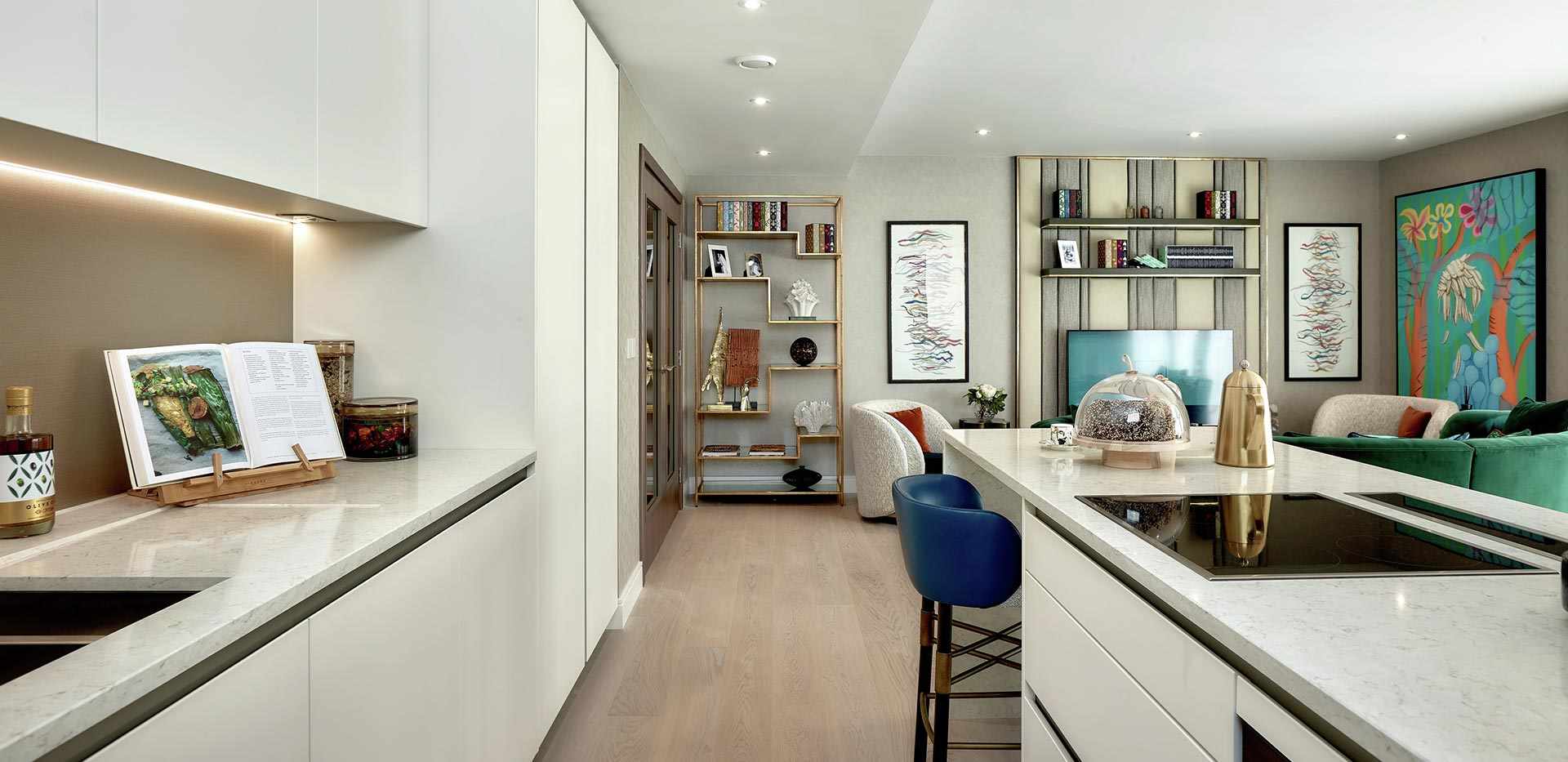 St George, Fulham Reach, Interiors, Show Apartment, Kitchen