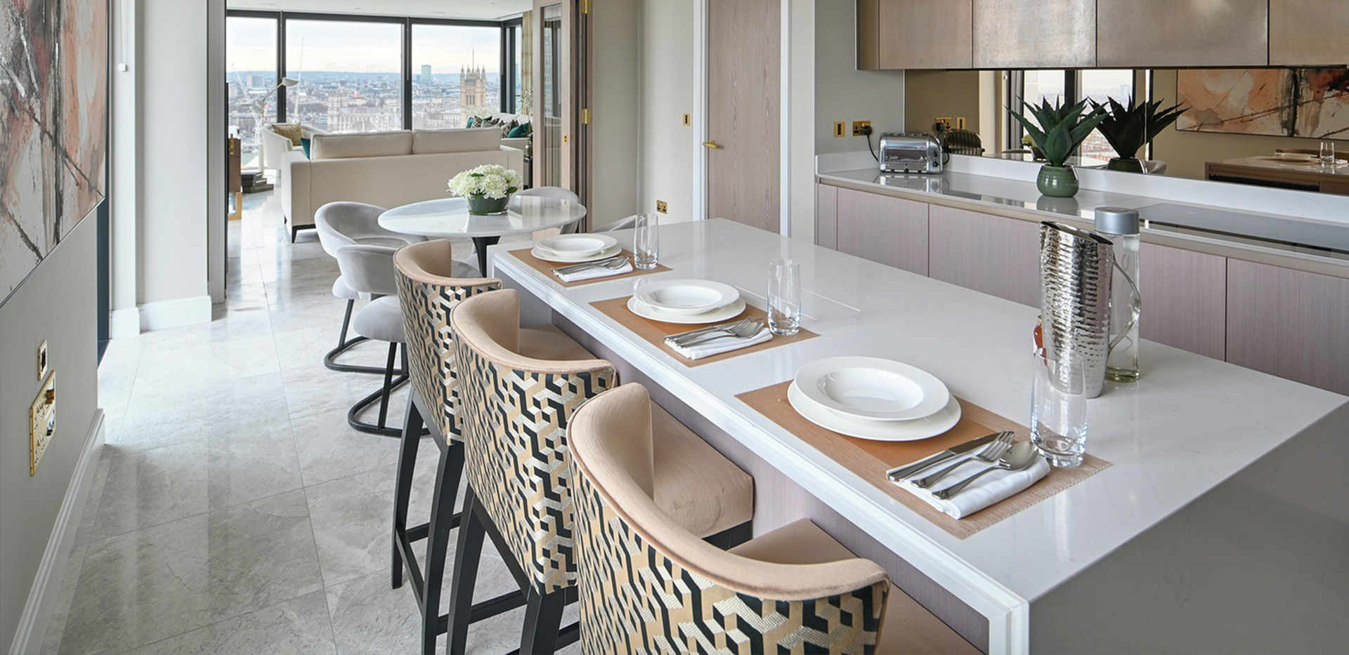 St James, The Dumont, Alta Collection Showhome, Breakfast Area