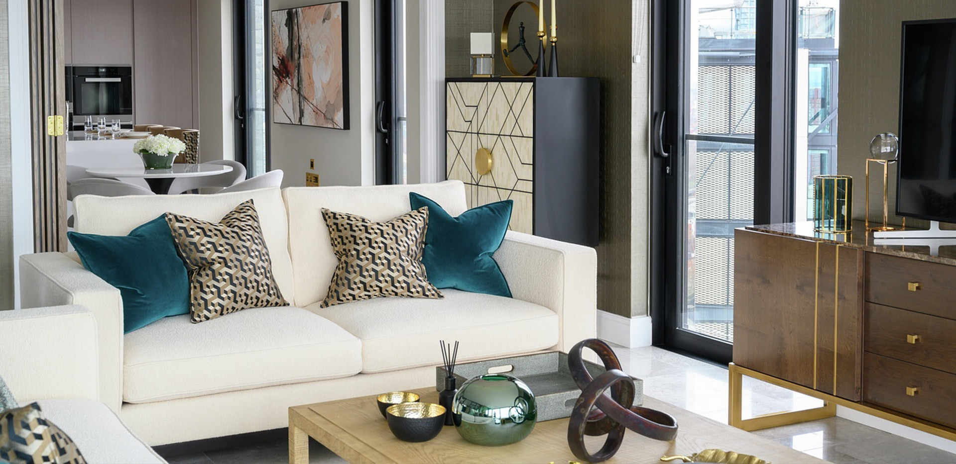 St James, The Dumont, Alta Collection Showhome, Living Room