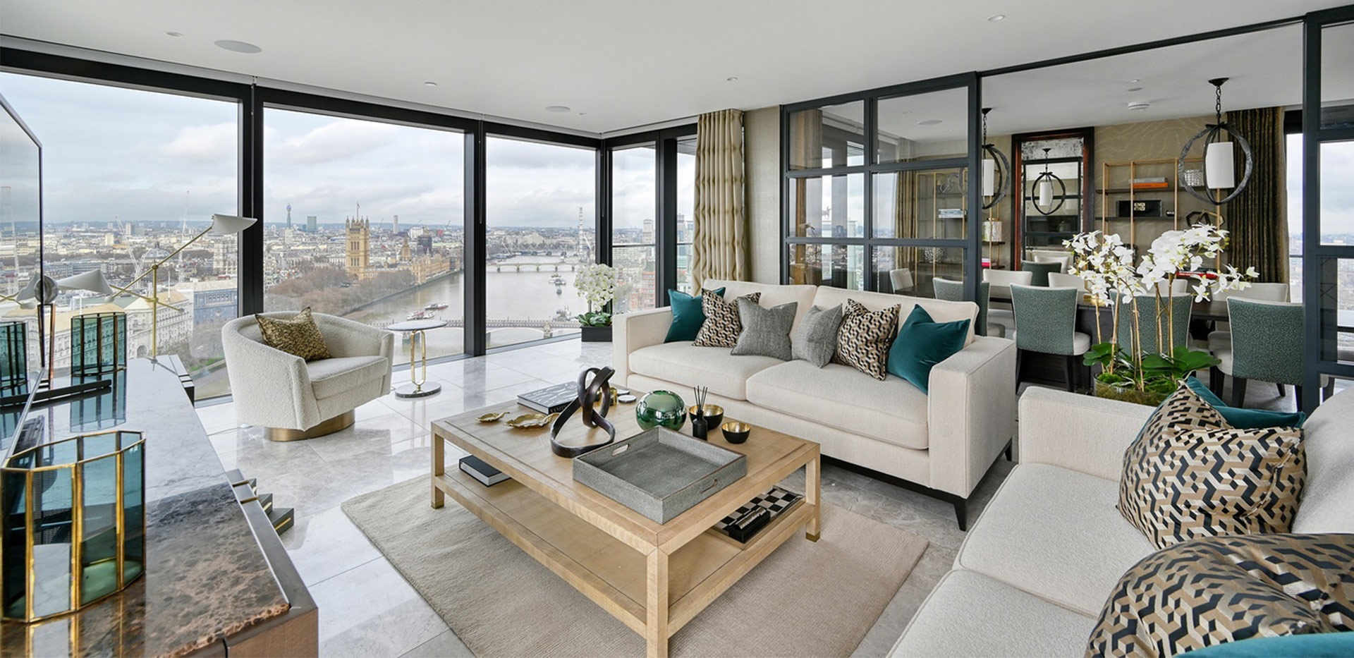 St James, The Dumont, Alta Collection Showhome, Living Room