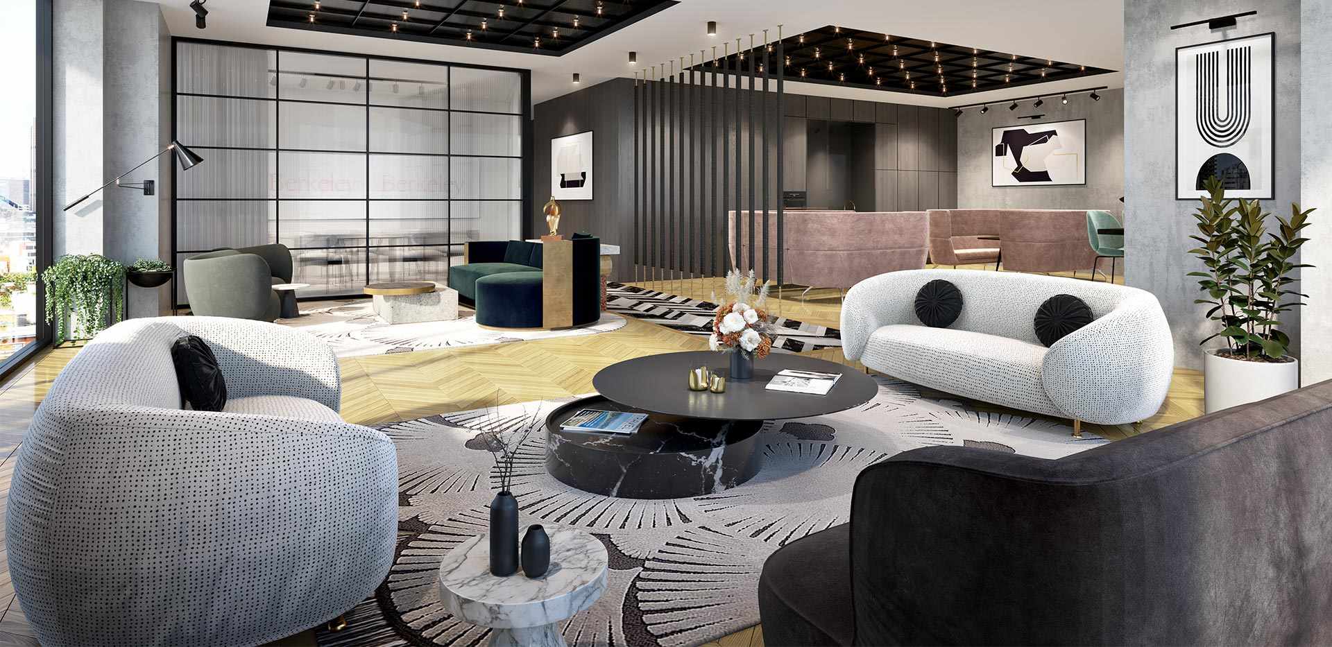 Berkeley, 250 City Road, Facilities, Lounge