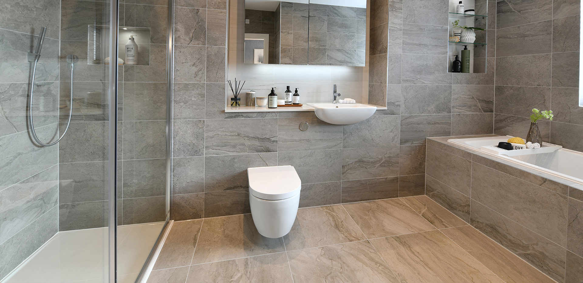 Berkeley, Brompton Gardens, Interiors, Bathroom