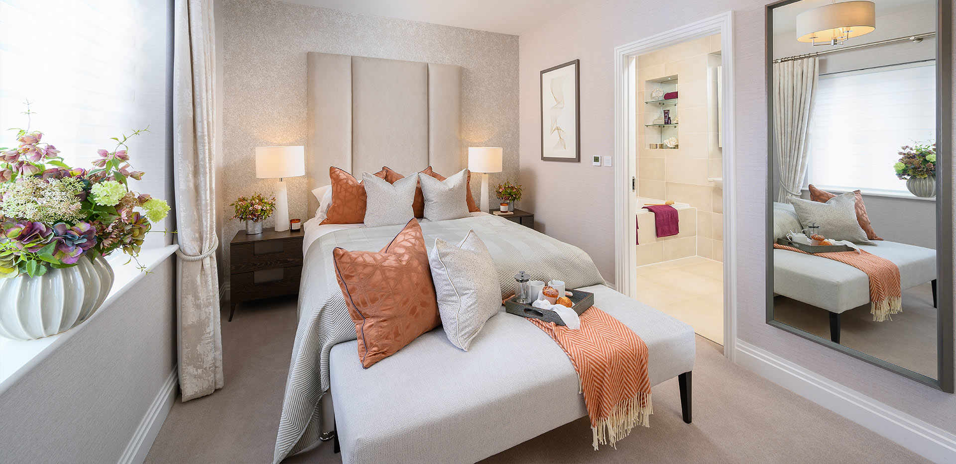 Berkeley, Brompton Gardens, Interiors, Bedroom