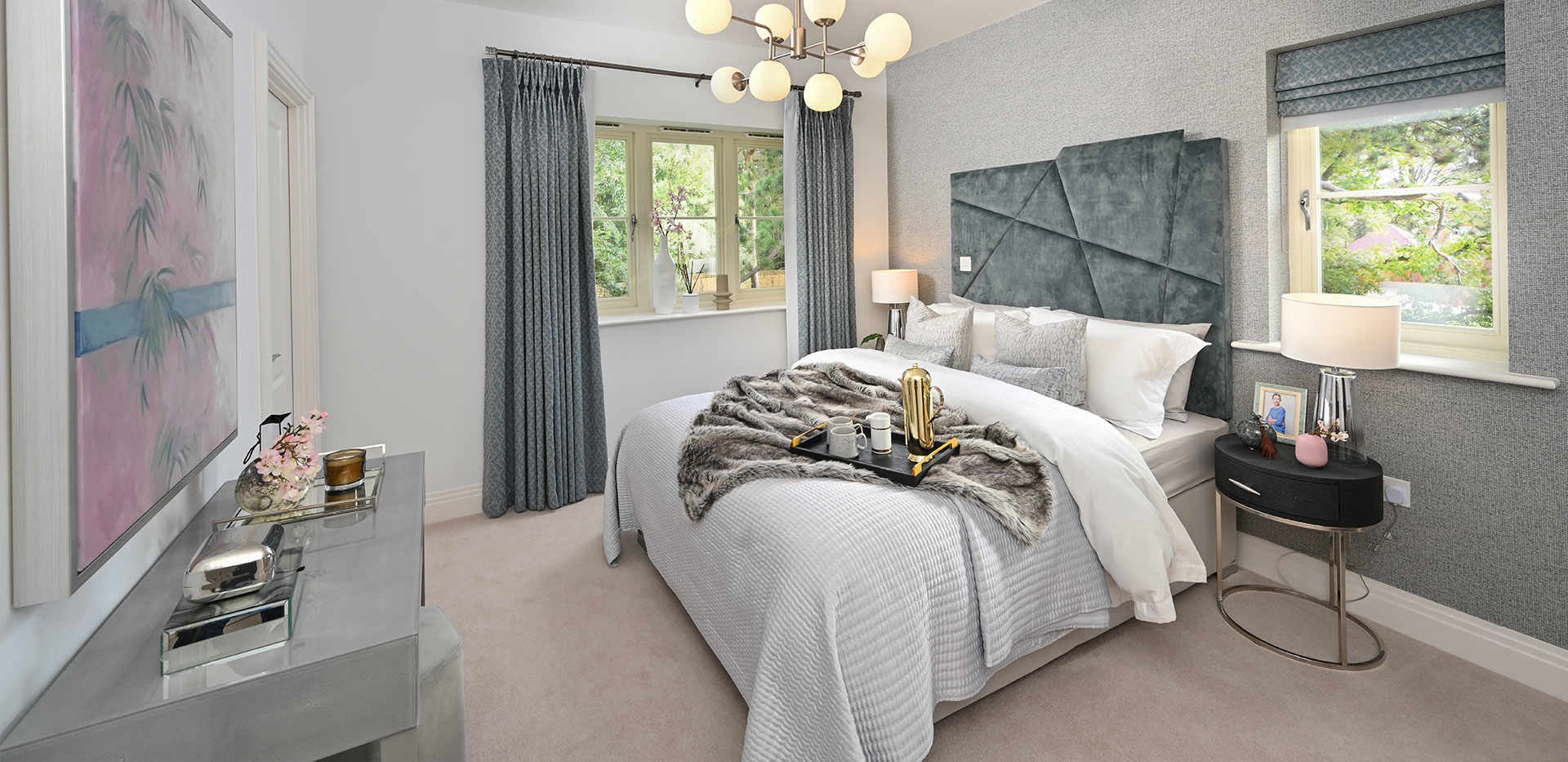 Berkeley, Brompton Gardens, Interiors, Bedroom