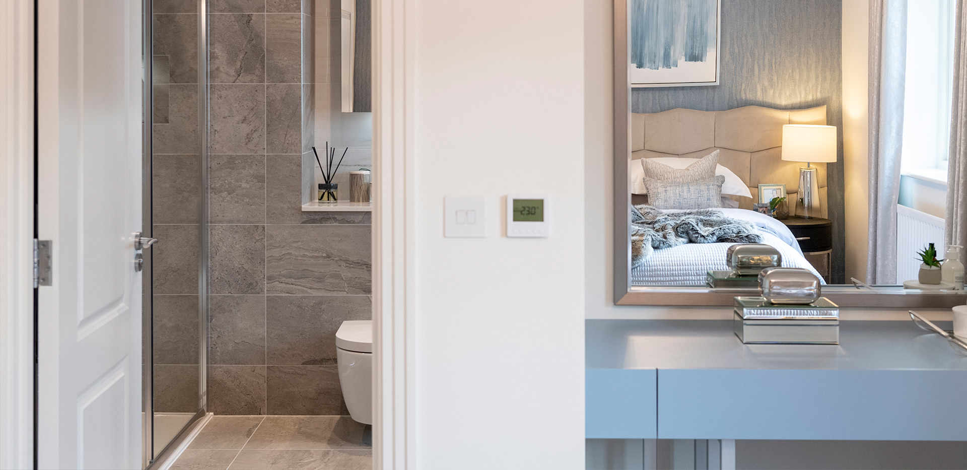 Berkeley, Brompton Gardens, Interiors, Bedroom Mirror