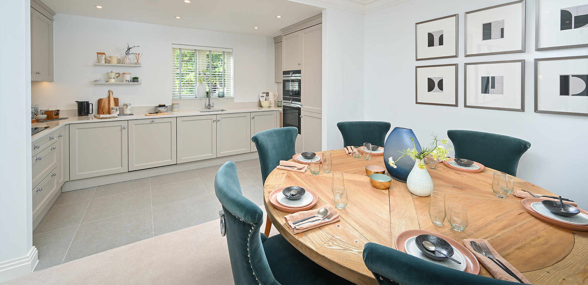 Berkeley, Brompton Gardens, Interiors, Kitchen / Dining