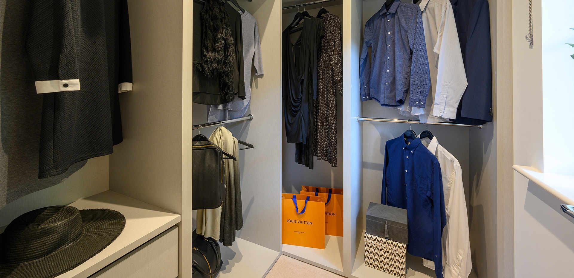 Berkeley, Brompton Gardens, Interiors, Wardrobe