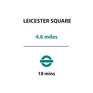 St George, Fulham Reach, Transport Timeline, Transport, Leicester Square