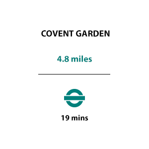 St George, Fulham Reach, Transport Timeline, Transport, Covent Garden