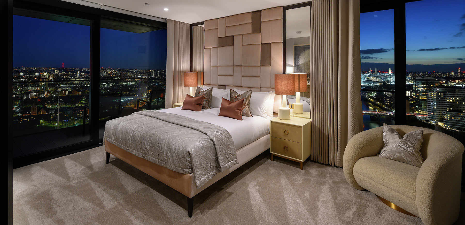 St James, The Dumont, Alta Collection Showhome, Bedroom