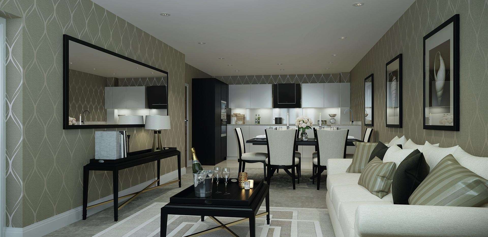 Berkeley, Imperial Square, Finchley, Interior, CGI