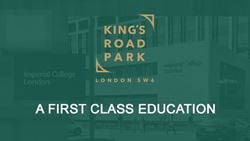 A First Class Education | King's Road Park