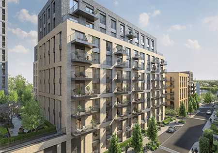 Berkeley, Woodberry Down, Hawker House, Header