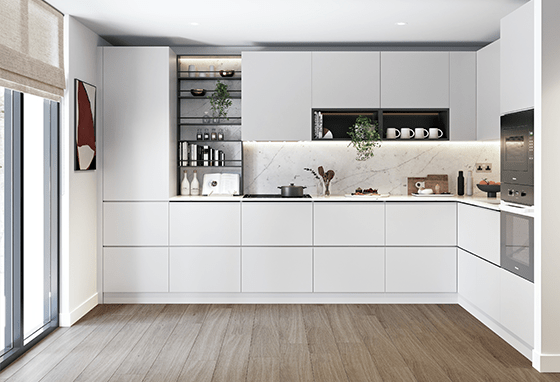 Berkeley, Woodberry Down, Hawkers House, Specification, Pearl, Kitchen