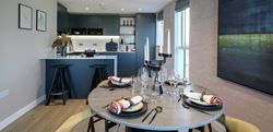 Berkeley, Woodberry Down, Hawker House, Interiors, Kitchen / Dining