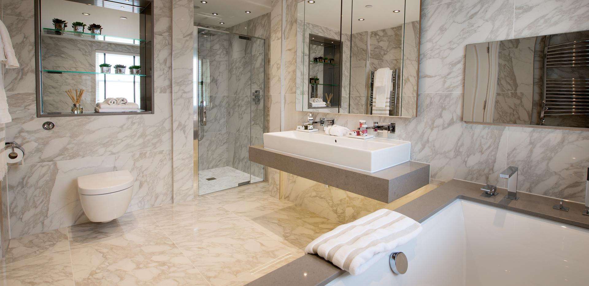 Berkeley, Marryat Place, Ensuite, Interior