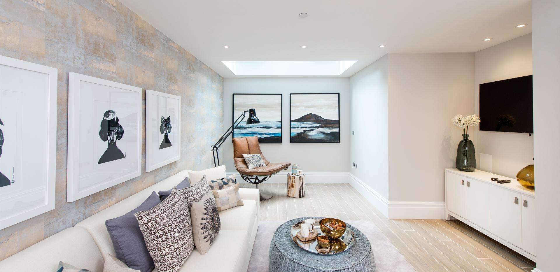 Berkeley, Marryat Place, TV Room, Interior