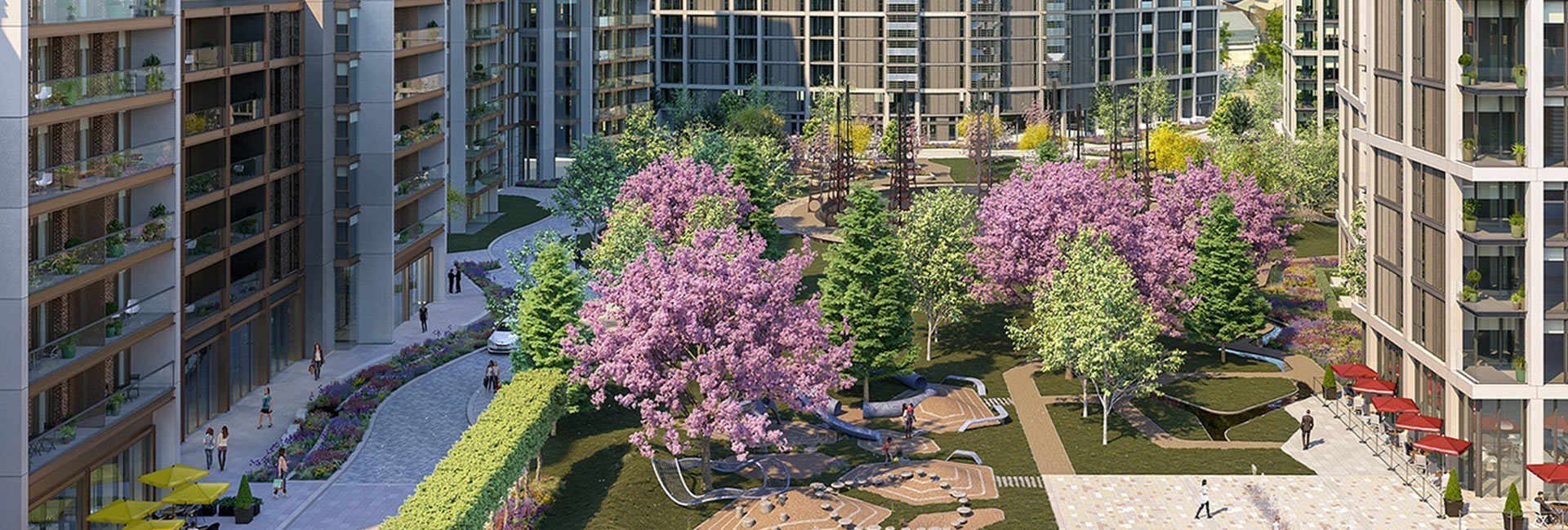 St William, King's Road Park, Commercial Units, Header