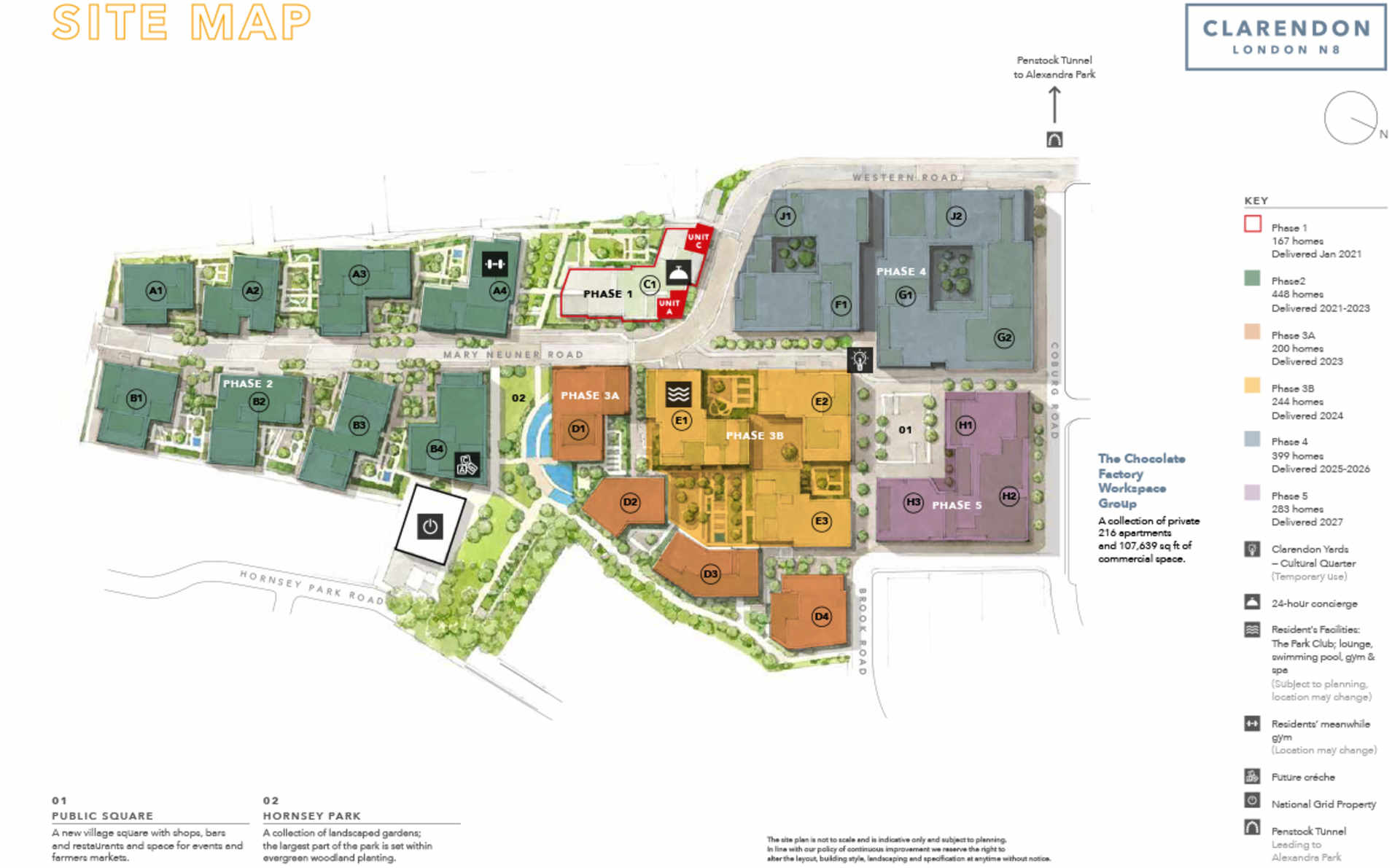 St William, Clarendon, Commercial Units, Site Plan