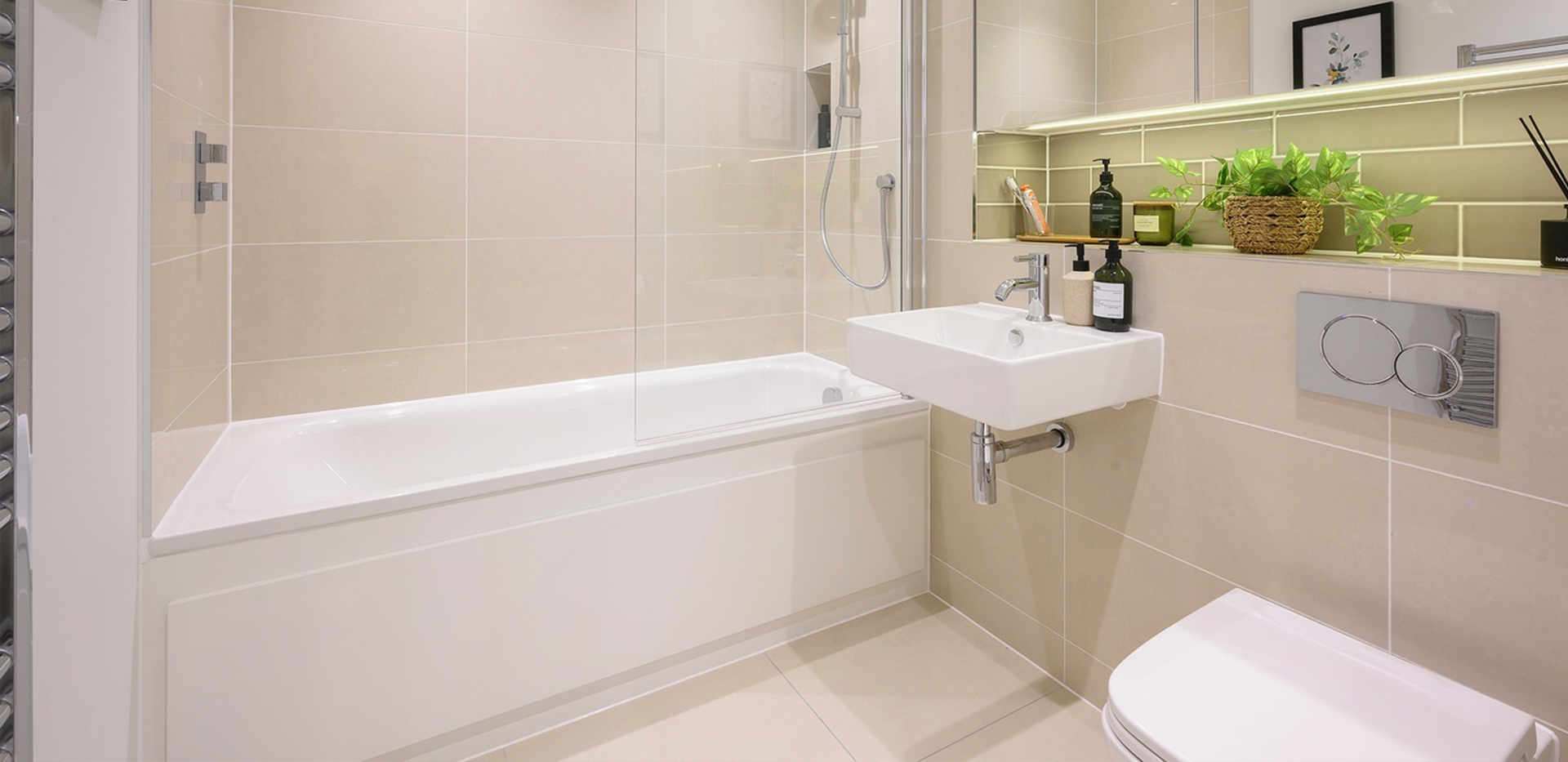 St William, Courtyard Gardens, Showhome, Interior, Bathroom