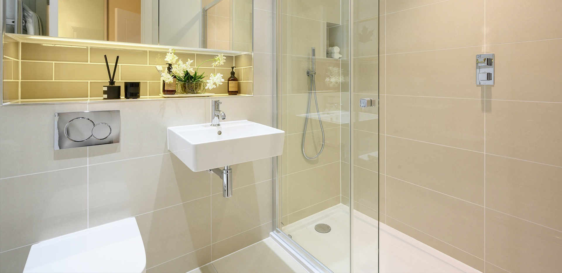 St William, Courtyard Gardens, Showhome, Interior, Bathroom