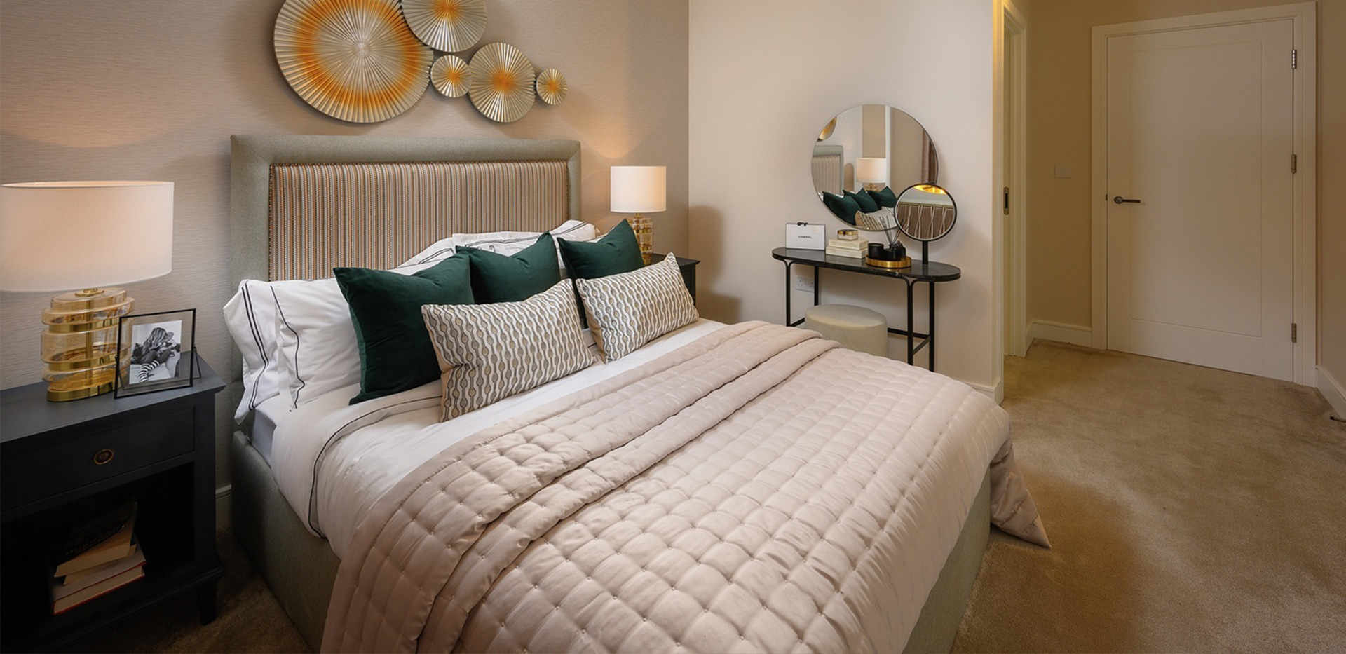 St William, Courtyard Gardens, Showhome, Interior, Bedroom