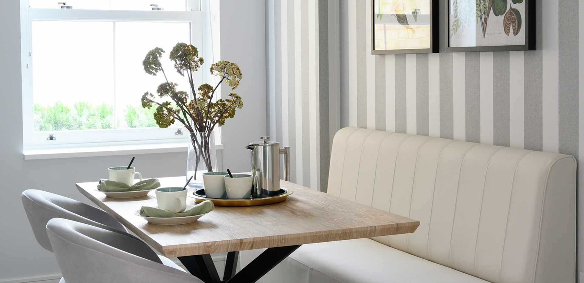 St William, Courtyard Gardens, Showhome, Interior, Dining