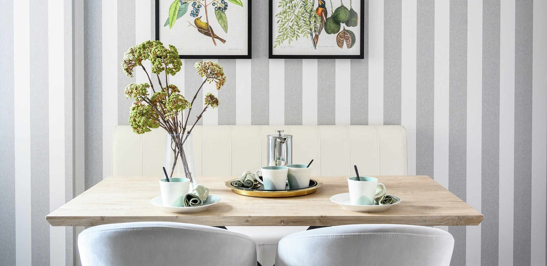 St William, Courtyard Gardens, Showhome, Interior, Dining