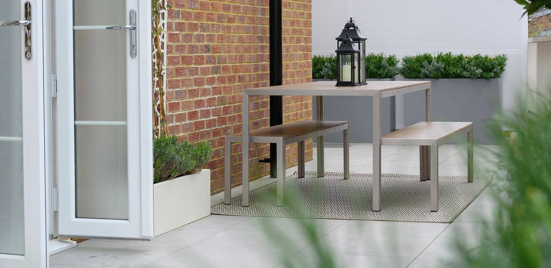 St William, Courtyard Gardens, Showhome, Interior, Terrace