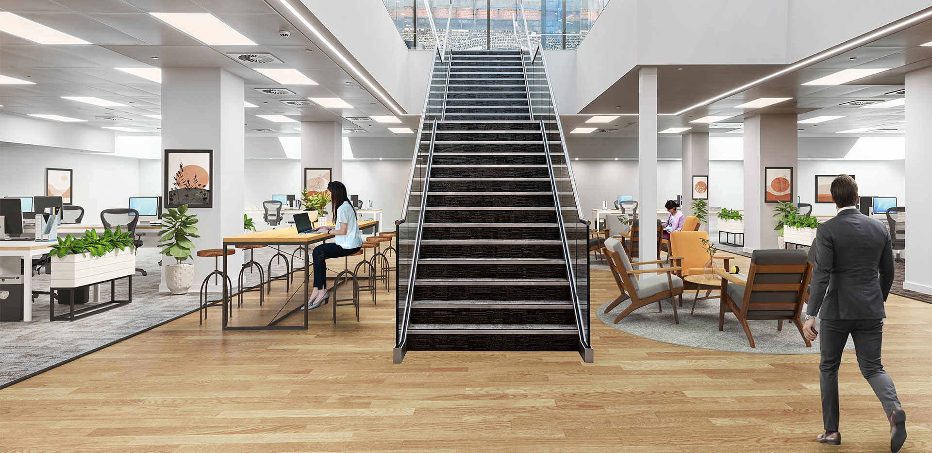 St William, Prince of Wales Drive, Commercial Units, Unit J1, CGI