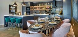 St George, London Dock, Cashmere Wharf, Interiors, Dining / Kitchen