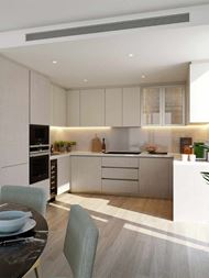 St William, Prince of Wales Drive, Upper Park Residences, Interior, Kitchen, Dawn