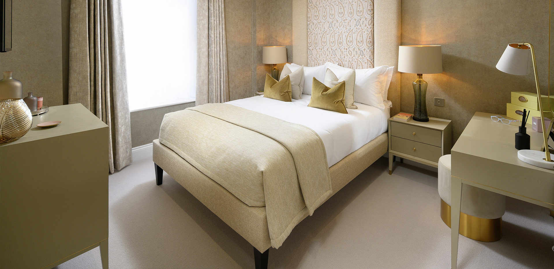 Berkeley, Quinton Court, Interior, Bedroom