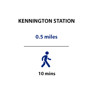 Berkeley, Oval Village, Kennington Station
