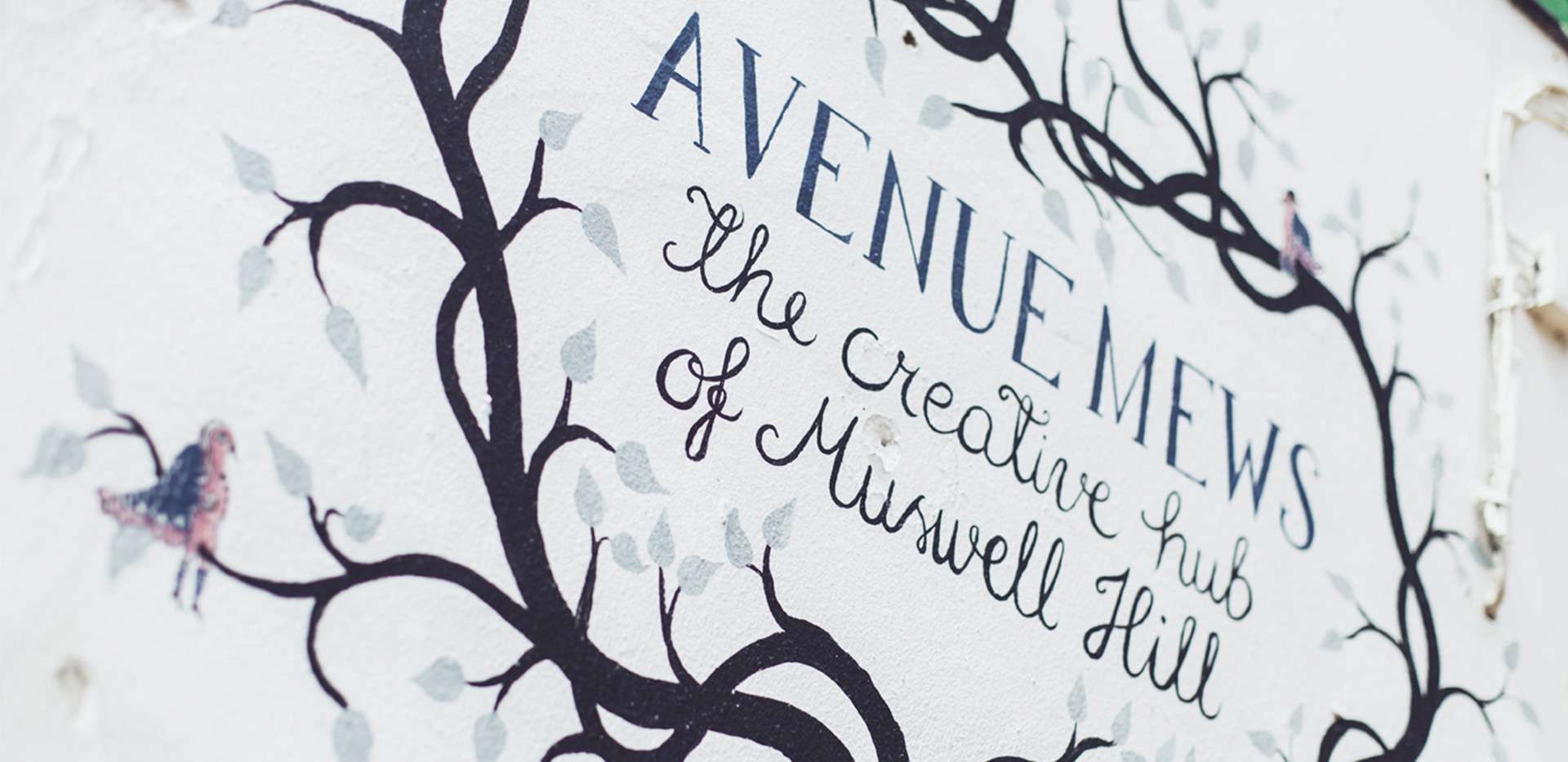 St James, Smithfiled Square, Local Area, Muswell Hill sign