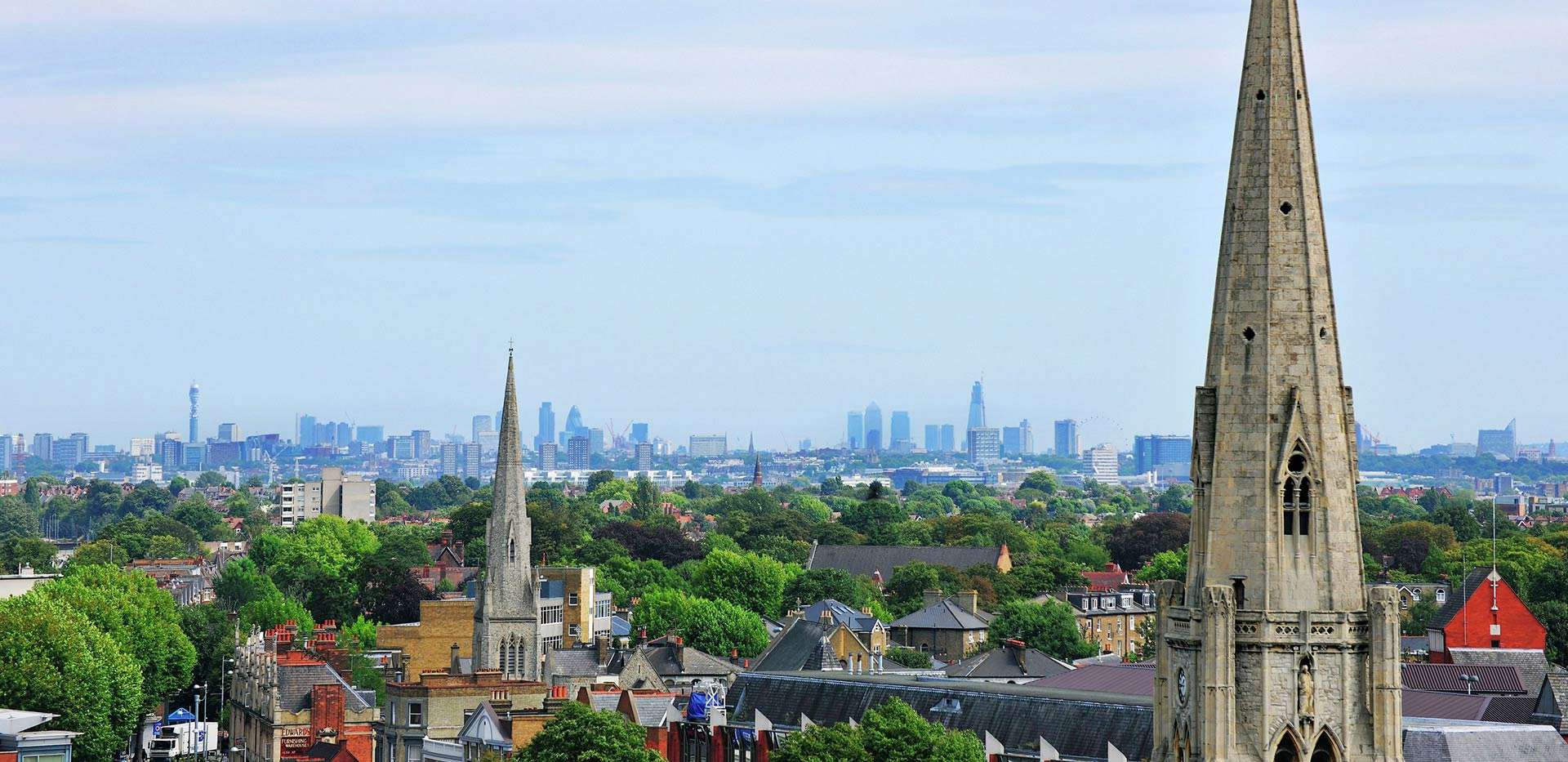 St George, Dickens Yard, View, Day Time London
