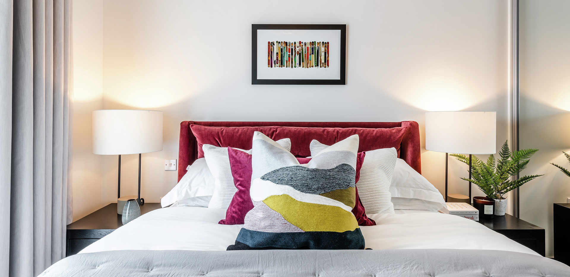 St William, The Arches, Two Bedroom Showhome A52, Bedroom