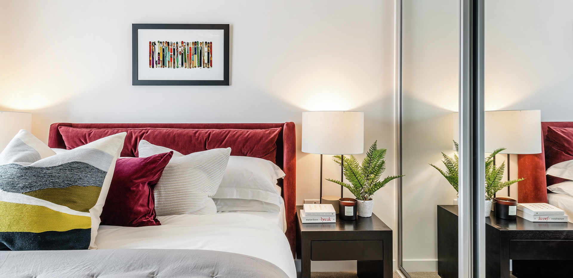 St William, The Arches, Two Bedroom Showhome A52, Bedroom