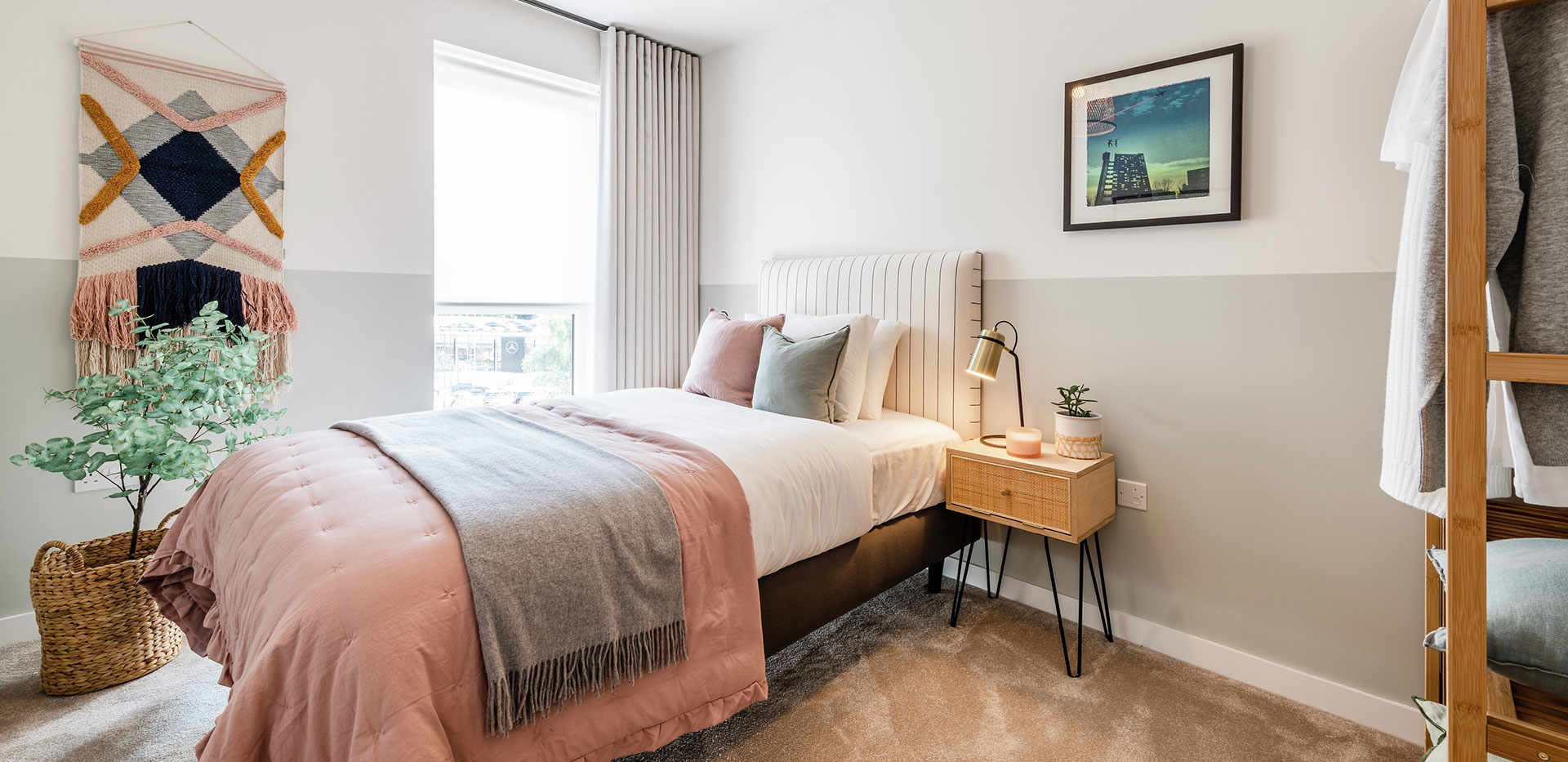 St William, The Arches, Two Bedroom Showhome A52, Bedroom