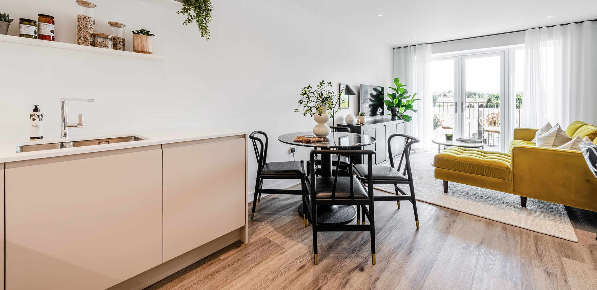 St William, The Arches, Two Bedroom Showhome A52, Dining