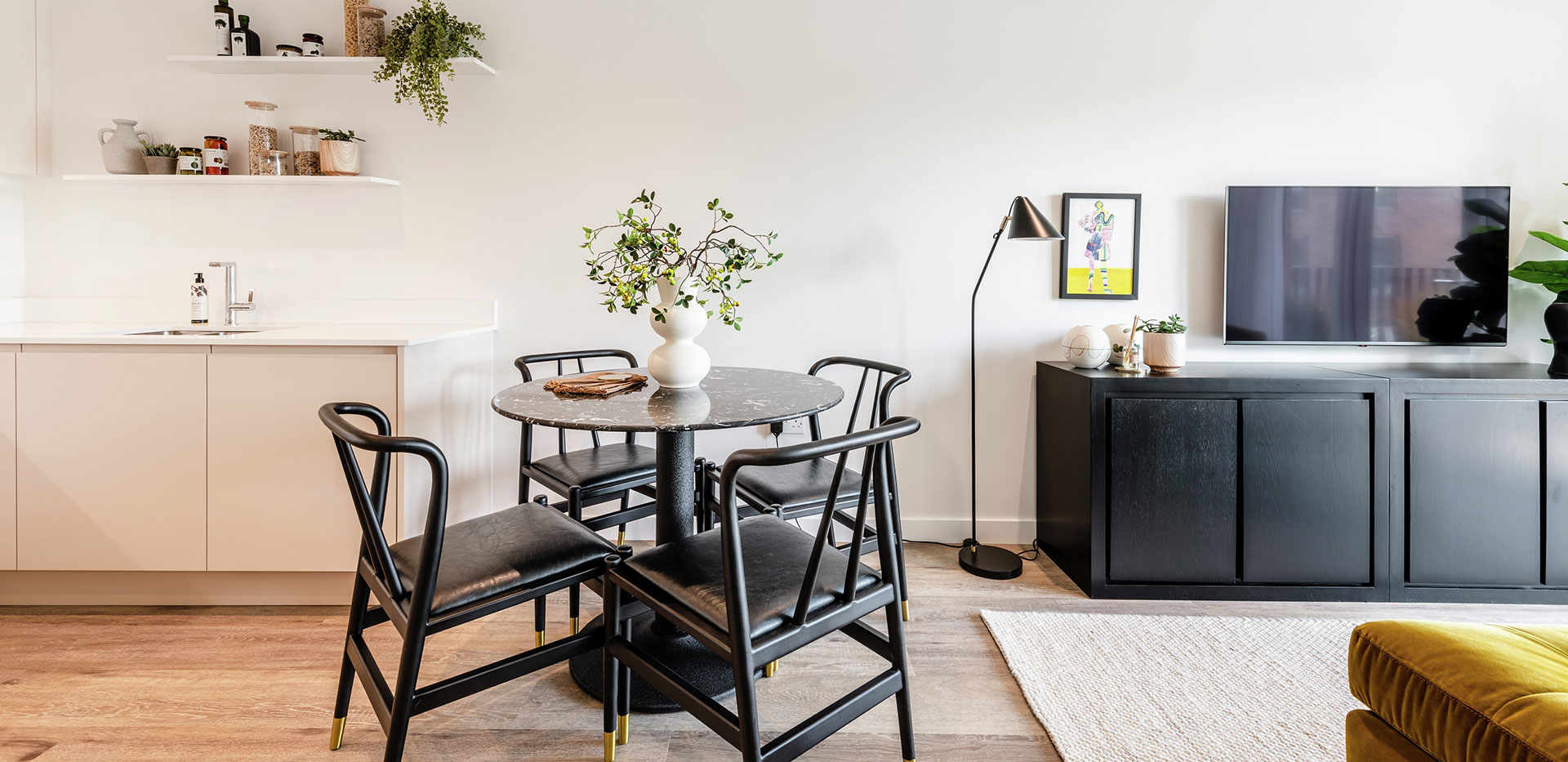 St William, The Arches, Two Bedroom Showhome A52, Dining