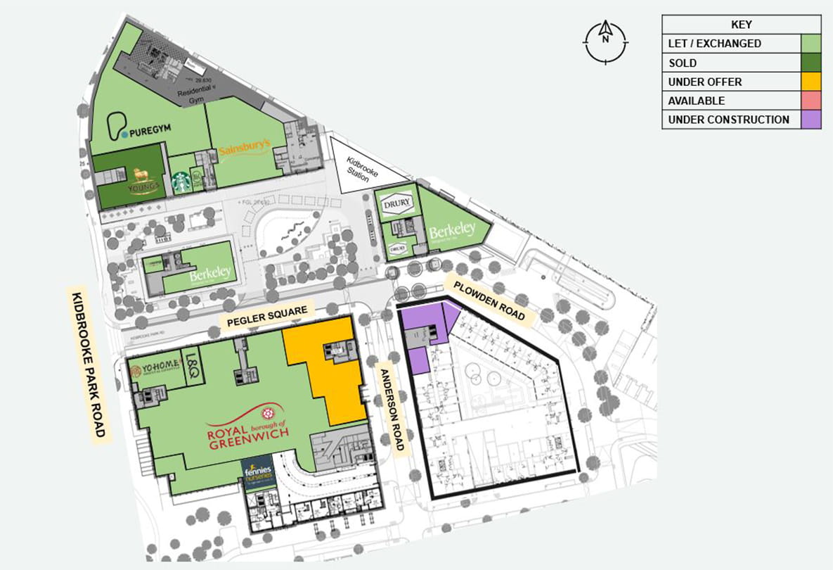 Kidbrooke Village Commercial Units Berkeley Group