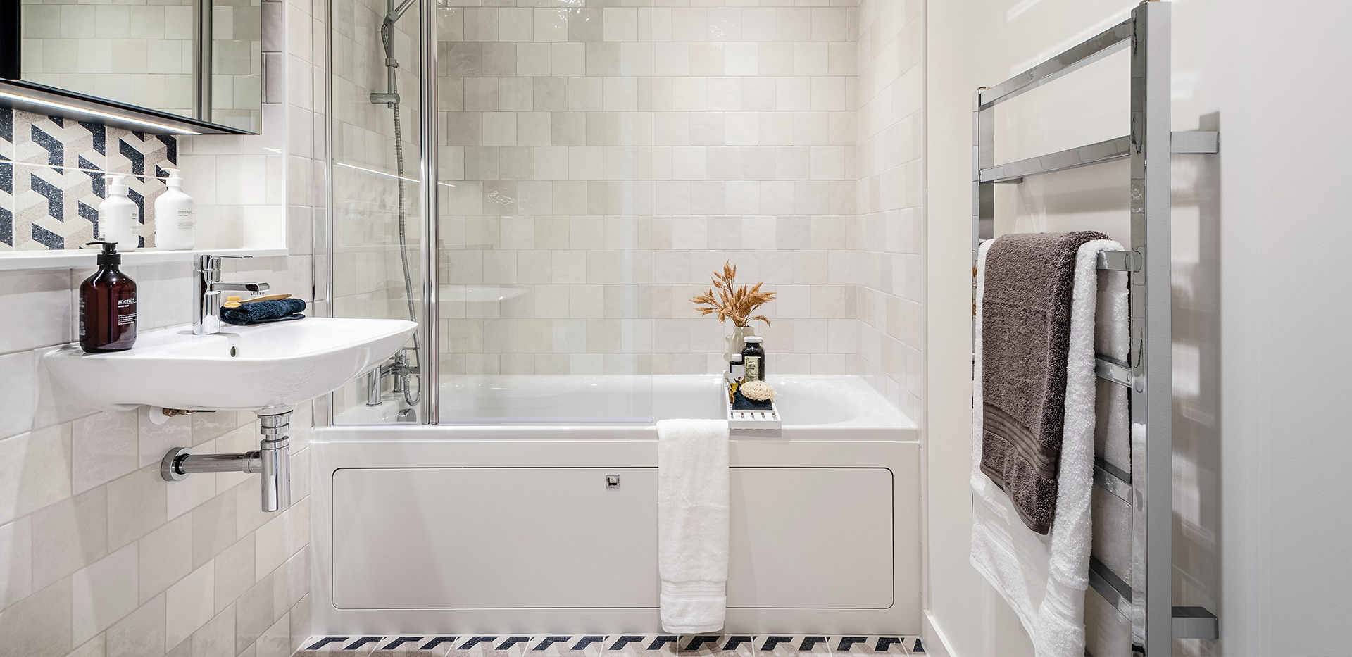 St William, The Arches, Two Bedroom Showhome A43, Bathroom