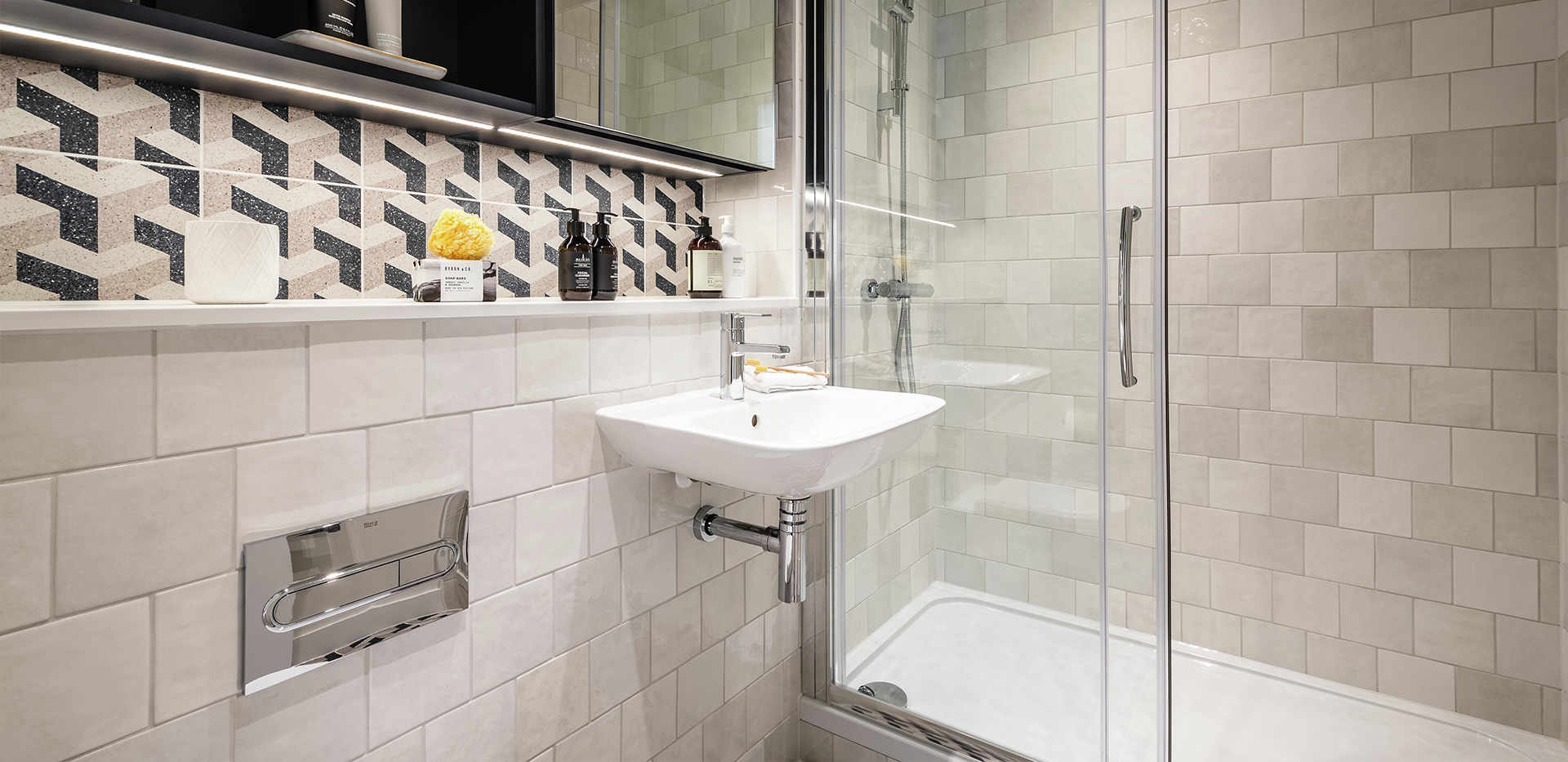 St William, The Arches, Two Bedroom Showhome A43, Bathroom