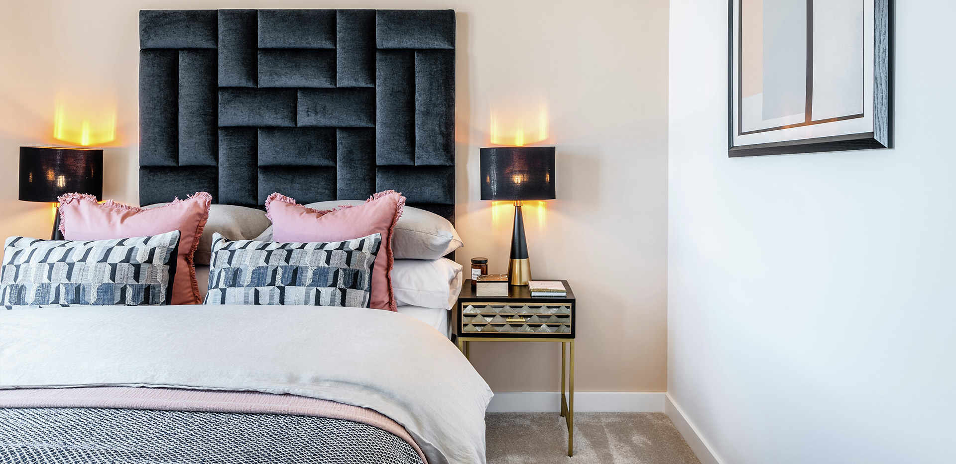 St William, The Arches, Two Bedroom Showhome A43, Bedroom