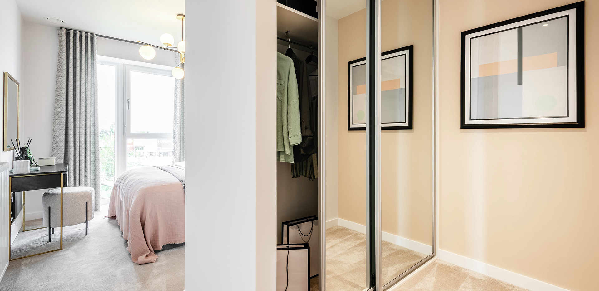 St William, The Arches, Two Bedroom Showhome A43, Bedroom