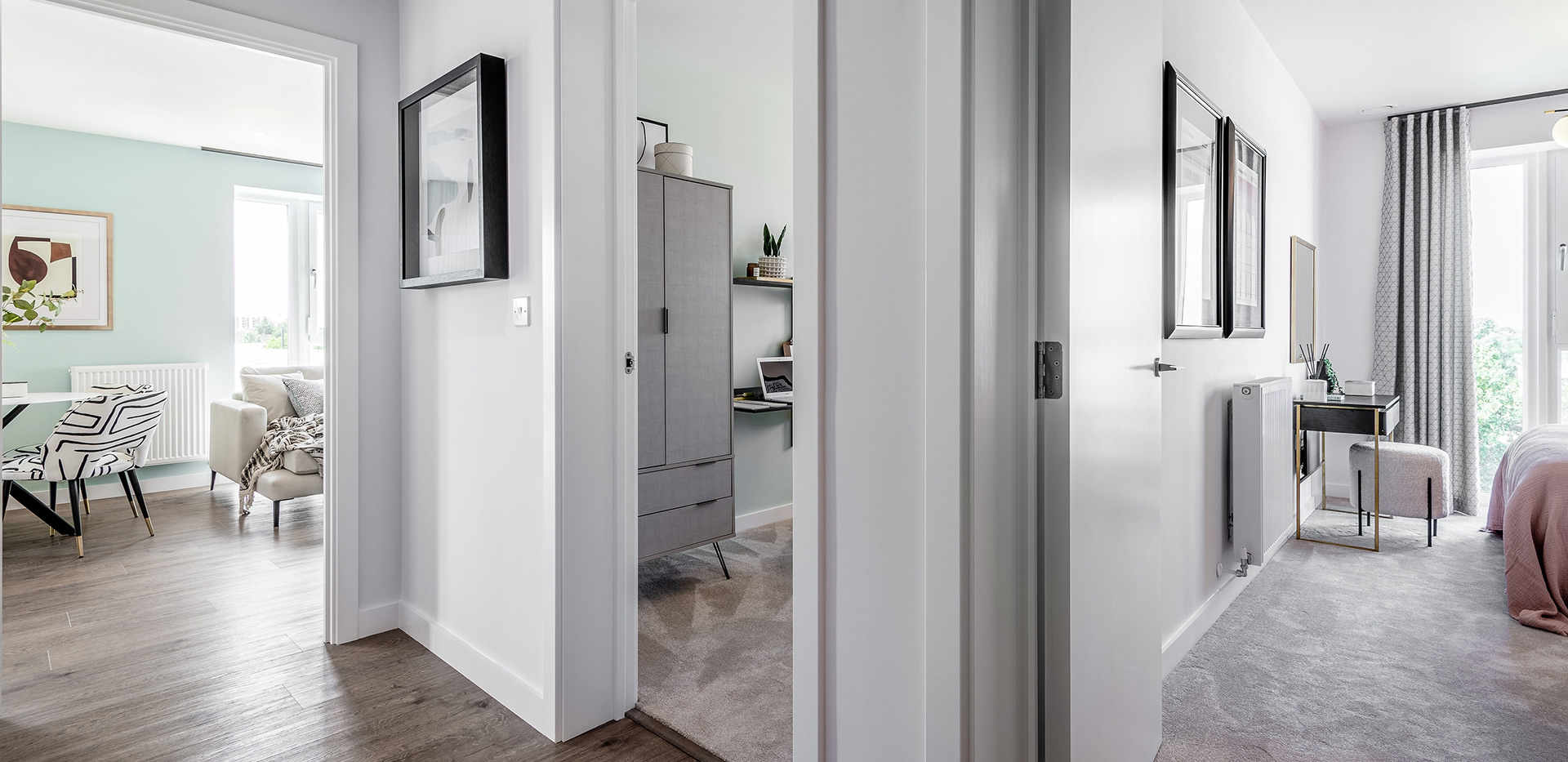 St William, The Arches, Two Bedroom Showhome A43, Hall